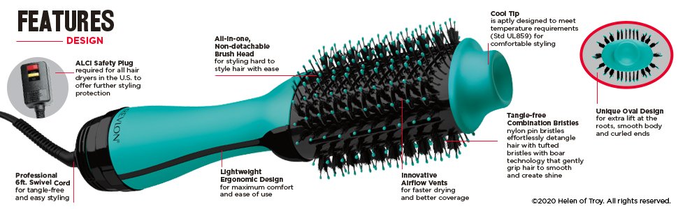 hairdryer; hairdryers; blowdryer;blowdryers; hotairbrush; hotairbrushes; onestep; onestepvolumizer