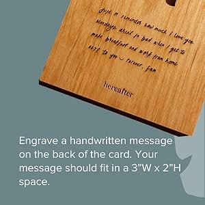 Add a handwritten message