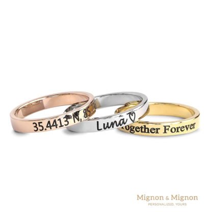 Personalized Date Ring - Image 3