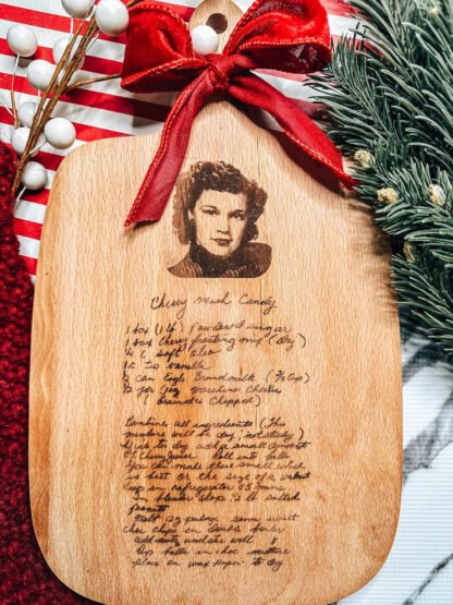 Personalized Engraved Recipe Cutting Board - Image 3