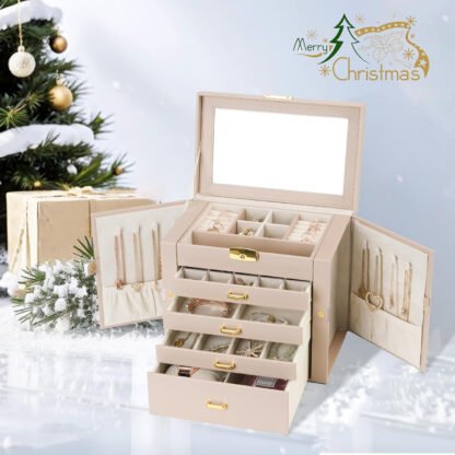 Personalized Three Tier Jewelry Box - Image 2