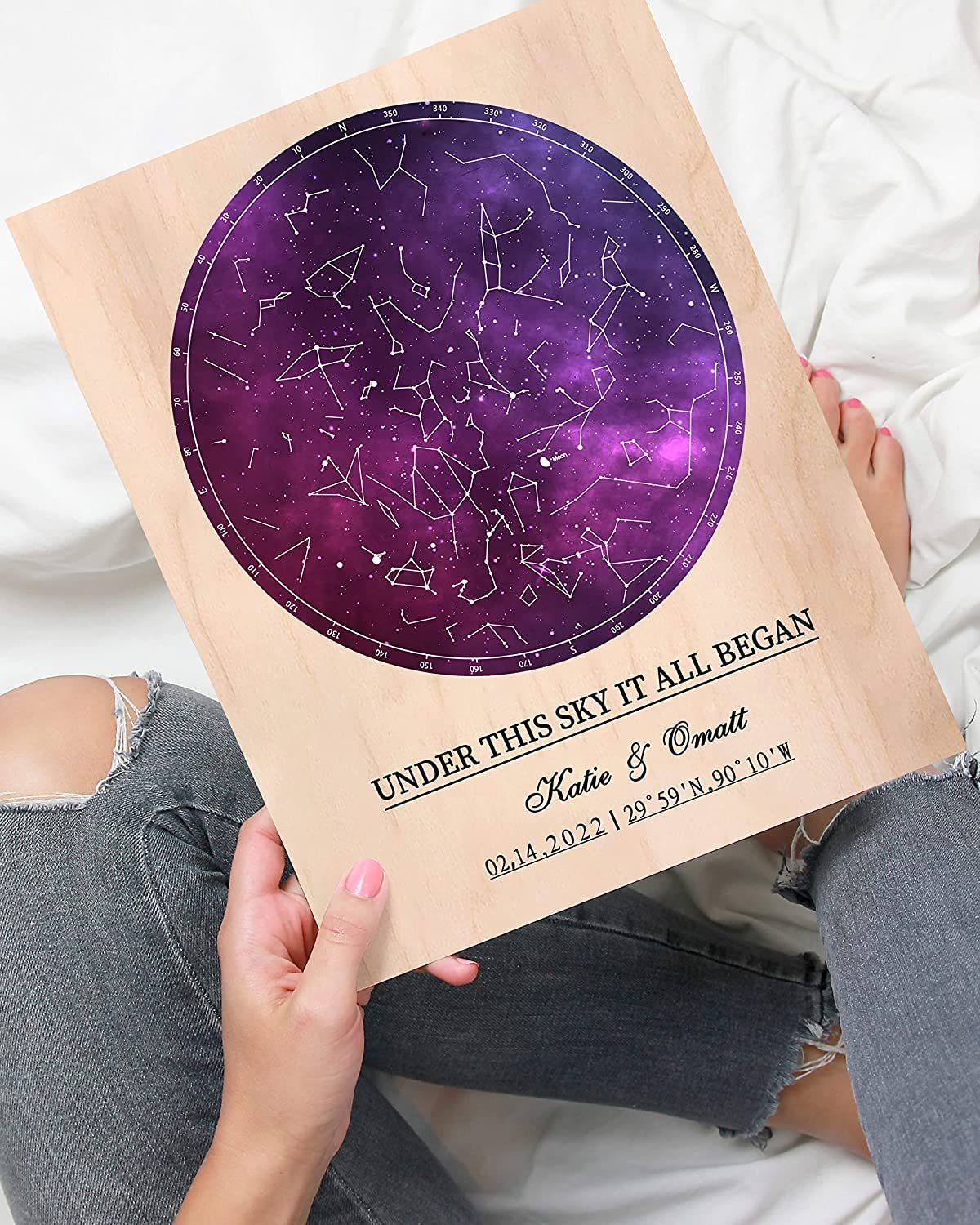 Personalized Night Sky Print - Image 2