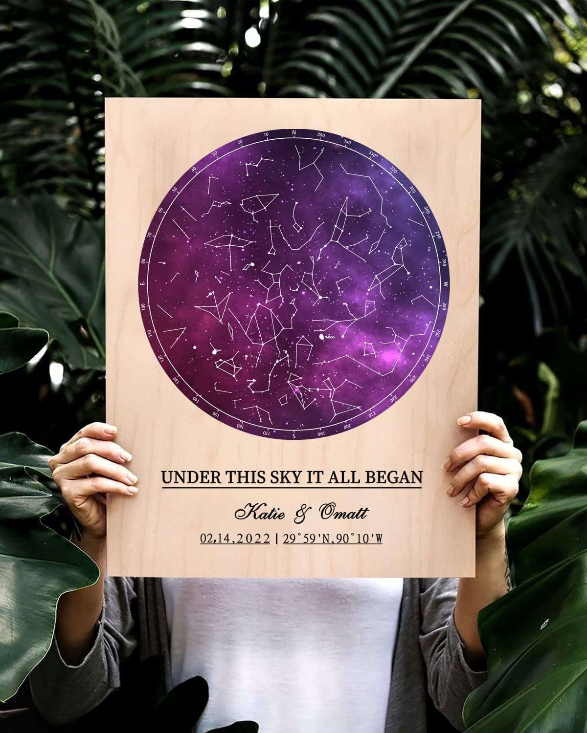 Personalized Night Sky Print - Image 3