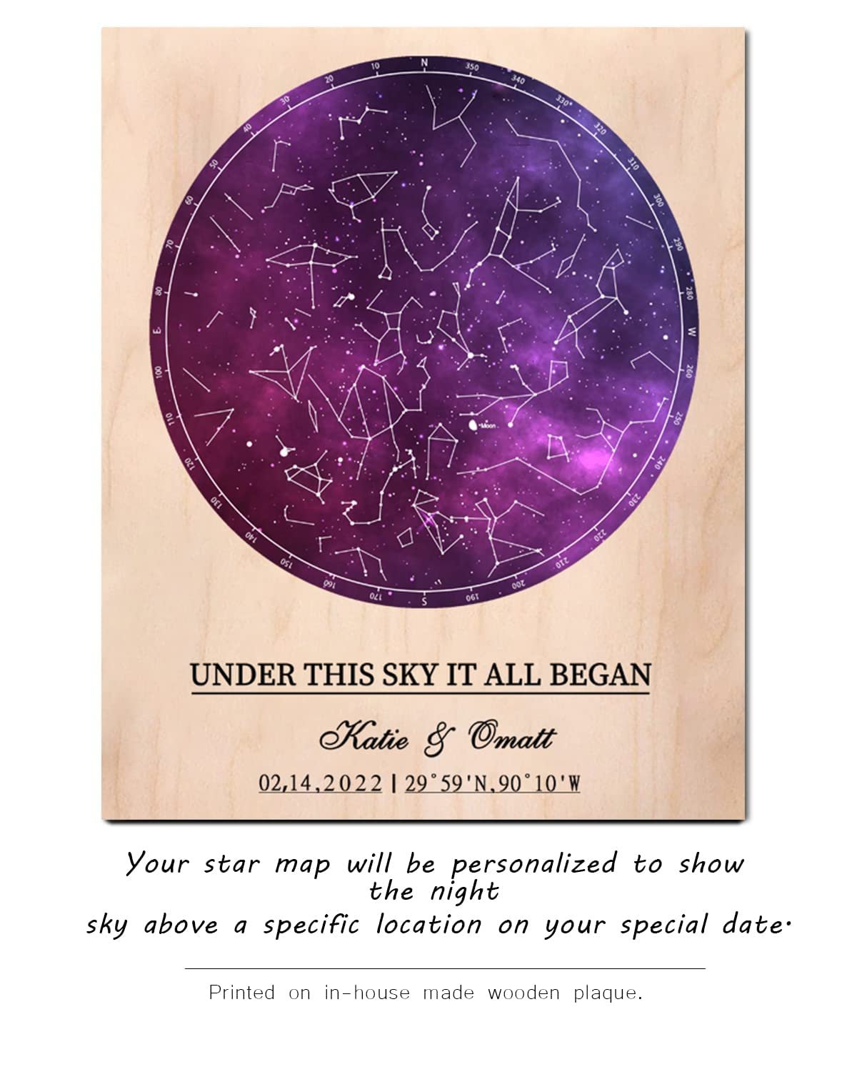 Personalized Night Sky Print - Image 7