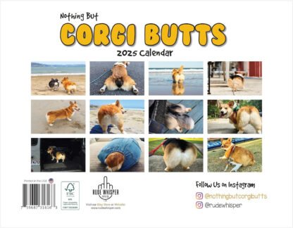 Corgi Butts Calendar - Image 2