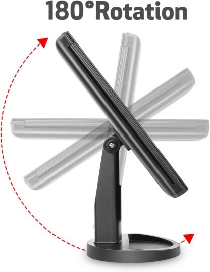 Tri-Fold Lighted Vanity Mirror - Image 4