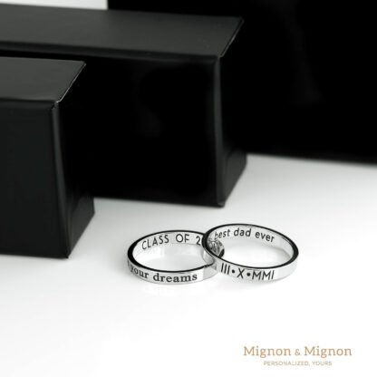 Personalized Engraved Ring - Image 3