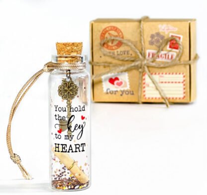 Key to My Heart Message in a Bottle