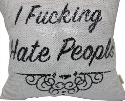 Hidden Message Sequin Pillow - Image 2