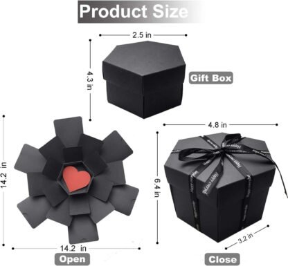 Customized Hello Love Photo and Treat Box - Image 2