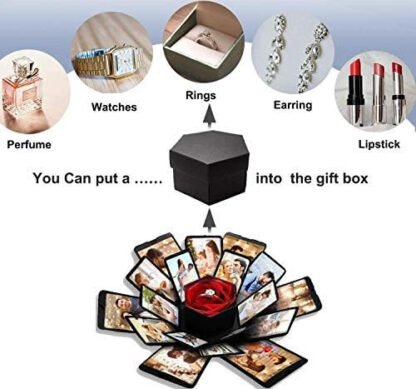 Customized Hello Love Photo and Treat Box - Image 6