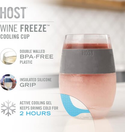 Freezer Chilled Wine Glasses - Image 2