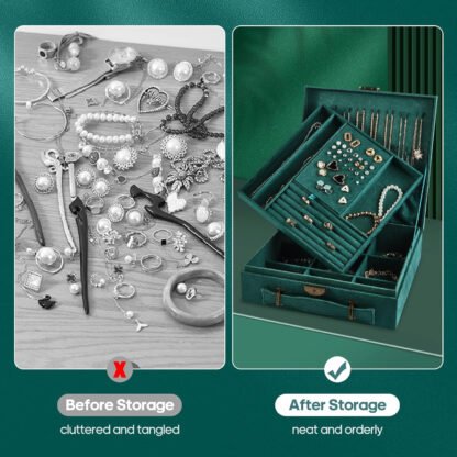 Vintage Style Jewelry Box - Image 5