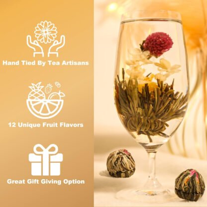 Gourmet Flowering Tea Gift Set - Image 4