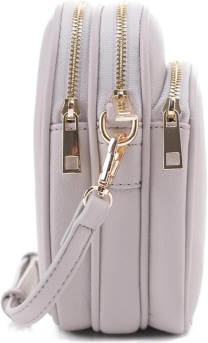 Triple Compartment Cellphone Crossbody Bag - Image 3