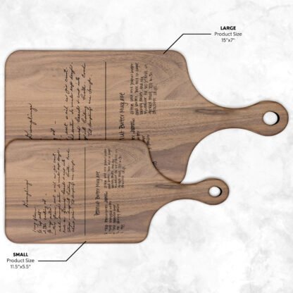 Customized Recipe Cutting Board - Image 4
