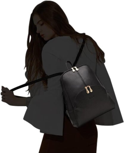 Convertible Faux Leather Bag - Image 5