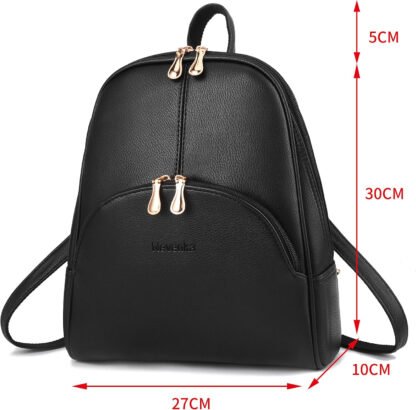 Convertible Faux Leather Bag - Image 6