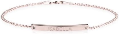 Personalized Skinny Bar Bracelet - Image 5