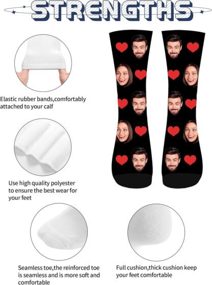 Personalized Face Socks - Image 5