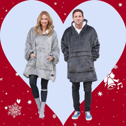 Oversized Hoodie Sweatshirt Blanket - Image 6