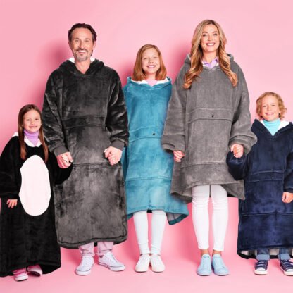 Oversized Hoodie Sweatshirt Blanket - Image 7