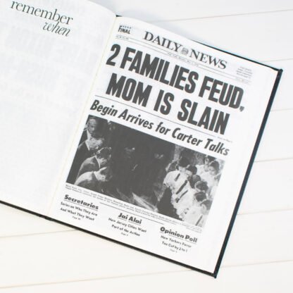 Newspaper From The Day You Were Born - Image 8