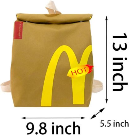 McDonald’s Fast Food Bag Backpack - Image 7
