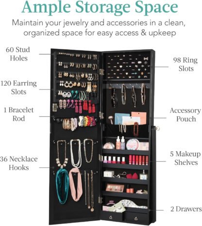 Jewelry Cabinet Mirror - Image 2