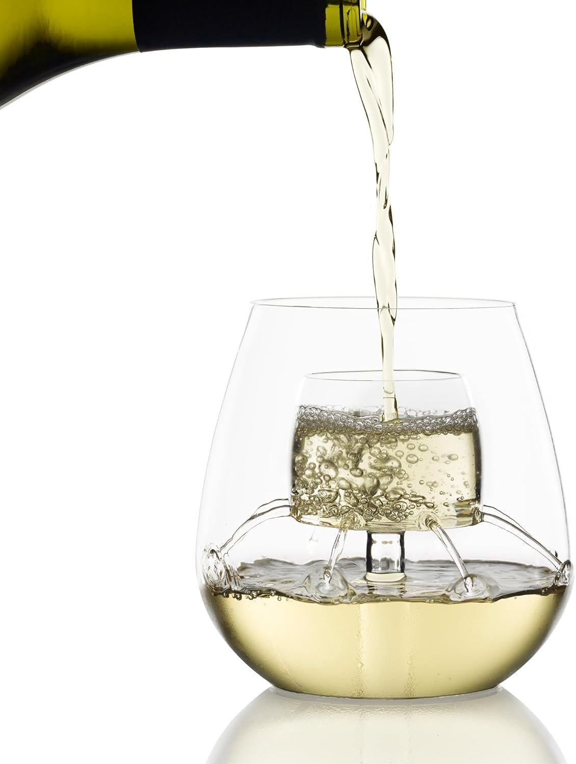 Stemless Aerating Wine Glasses - Image 3