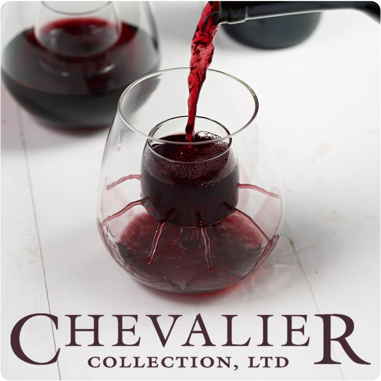 Stemless Aerating Wine Glasses - Image 9