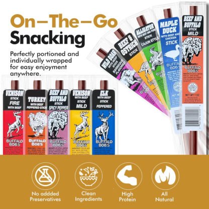 Exotic Meat Jerky Sticks - Image 2