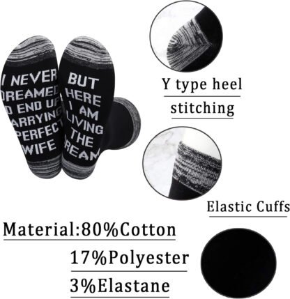 Perfect Freakin’ Wife Socks - Image 2