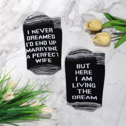 Perfect Freakin’ Wife Socks - Image 3