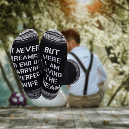 Perfect Freakin’ Wife Socks - Image 5