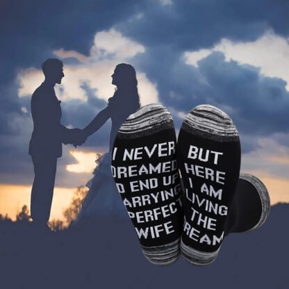 Perfect Freakin’ Wife Socks - Image 6