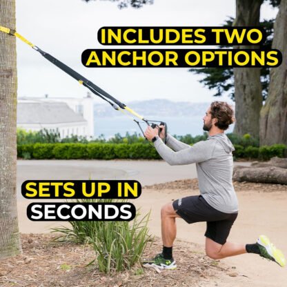 TRX ALL-IN-ONE Suspension Training: Bodyweight Resistance System - Image 4