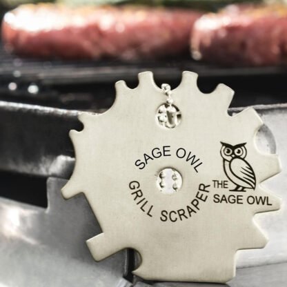 Stainless Steel BBQ Grill Scraper - Image 4