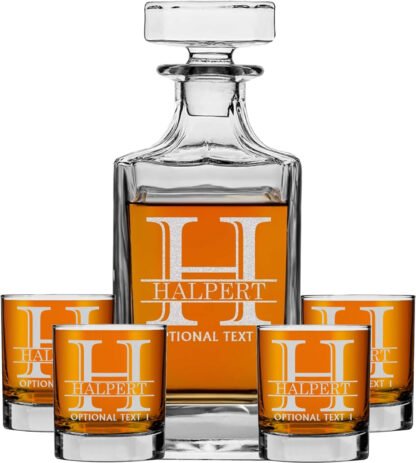 Personalized Decanter Set
