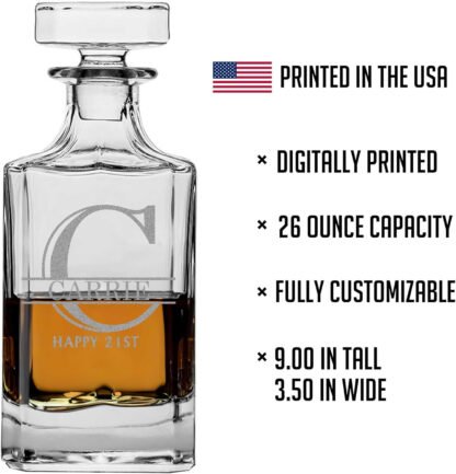 Personalized Decanter Set - Image 4