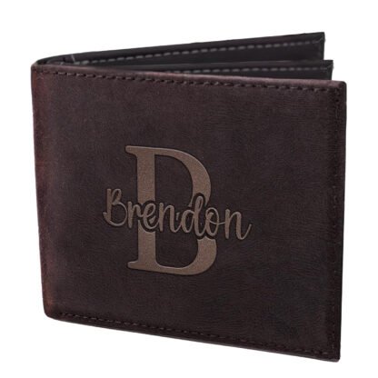 Personalized Leather Wallet