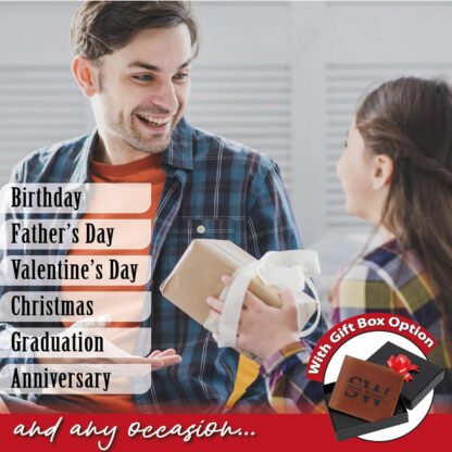 Personalized Leather Wallet - Image 9