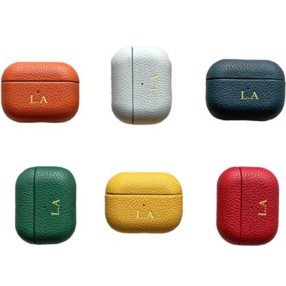 Personalized Leather Airpods Pro Case