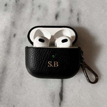Personalized Leather Airpods Pro Case - Image 6