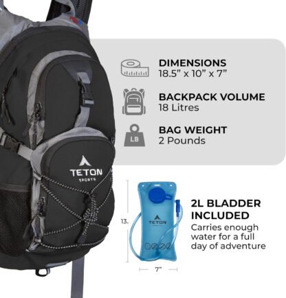 Hiking Backpack and Hydration Pack - Image 2