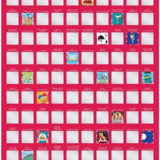 100 Dates Bucket List Scratch Off Poster