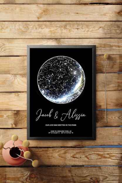 Personalized Relationship Star Map - Image 2