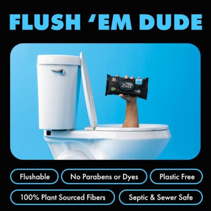 Dude Wipes Flushable Wipes - Image 3