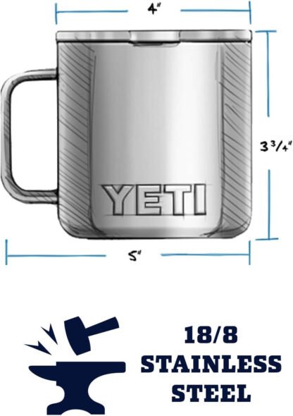 Yeti Rambler Vacuum Insulated Mug - Image 2