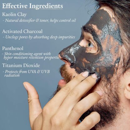 Charcoal Face Mask By Beau Brummell - Image 5